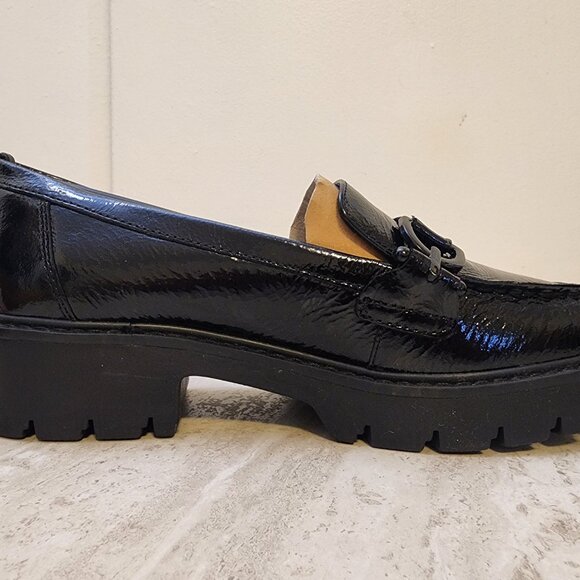 Easy Spirit Womens Eflex Kinn Black Patent Leather 6M - A015 - Picture 4 of 10